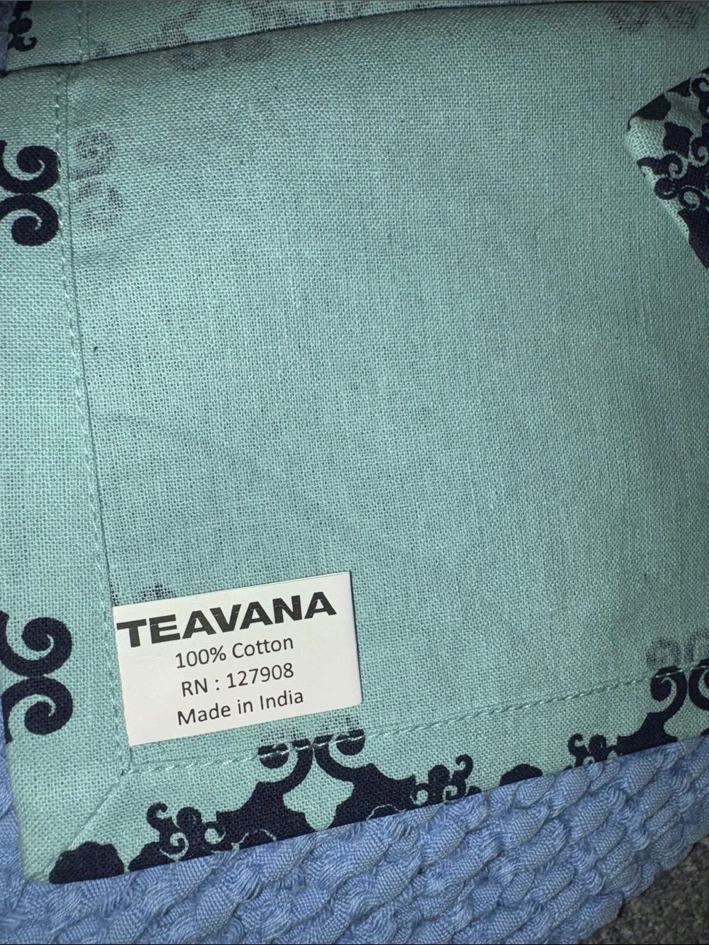 Teavana tea towel : Decorative Embroidered Set - Multicolor : rare